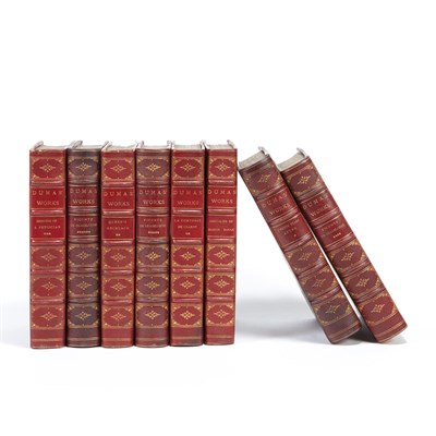 Lot 614 - [FINE BINDINGS] DUMAS, ALEXANDRE. Works....