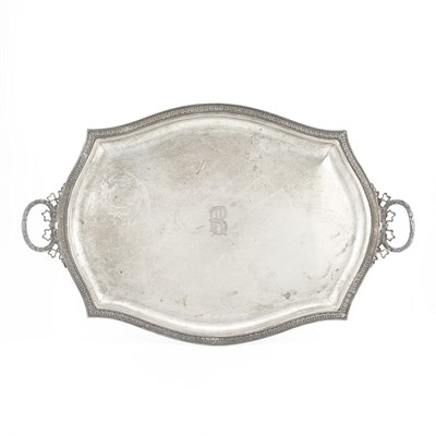 Lot 274 - Continental Silver Two-Handled Tray...