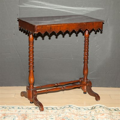 Lot 425 - Gothic Revival Style Mahogany Table Height 29...