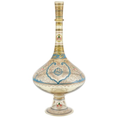 Lot 570 - Philip Brocard Islamic Style Gilt and Enameled...