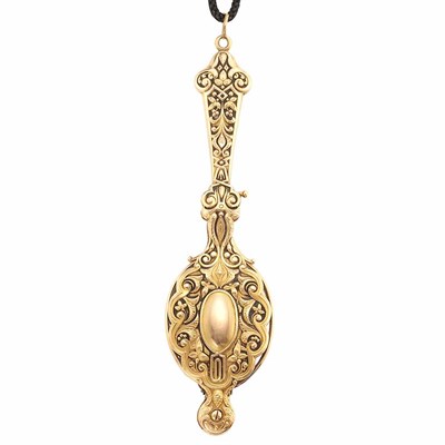 Lot 565 - Antique Gold Lorgnette
