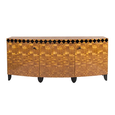 Lot 276 - Part Ebonized Satinwood Sideboard Pace...