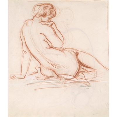 Lot 66 - Albert Edward Sterner American, 1863-1946...
