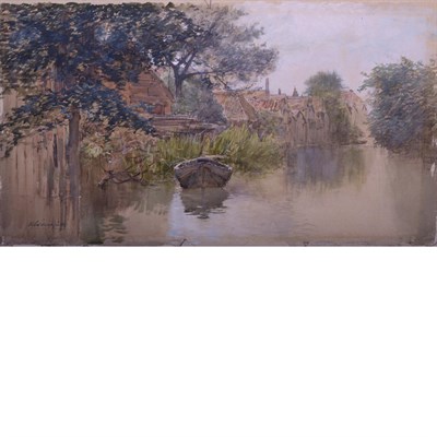 Lot 50 - Francis Hopkinson Smith American, 1838-1915...