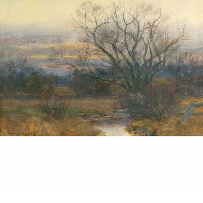Lot 66 - William Merritt Post American, 1856-1935 Late...