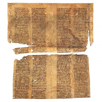 Lot 291 - [MANUSCRIPTS] A group of early manuscript...