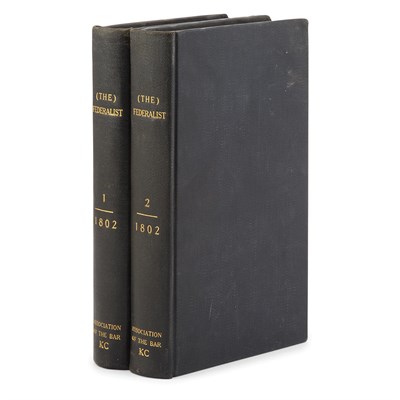 Lot 162 - [HAMILTON, ALEXANDER, MADISON, JAMES and JAY,...