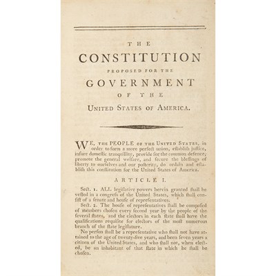 Lot 154 - [PENNSYLVANIA] Debates of the Convention, of...