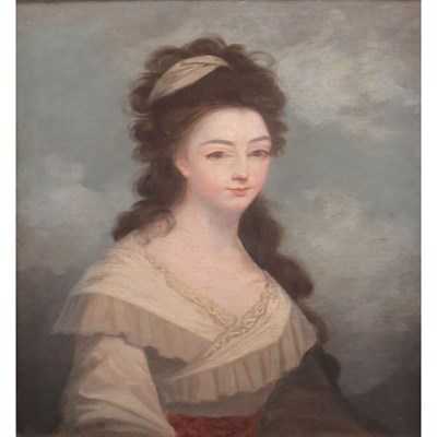 Lot 60 - English School 19th Century Portrait of a Lady...
