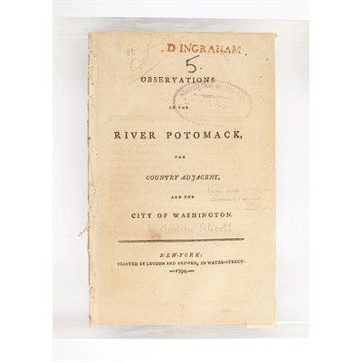 Lot 183 - [PAMPHLETS - LEAR, TOBIAS] Observations on the...