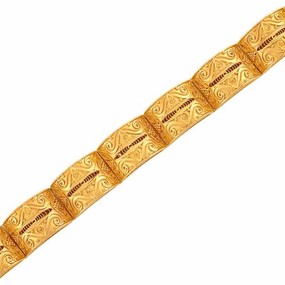Lot 775 - High Karat Gold Bracelet