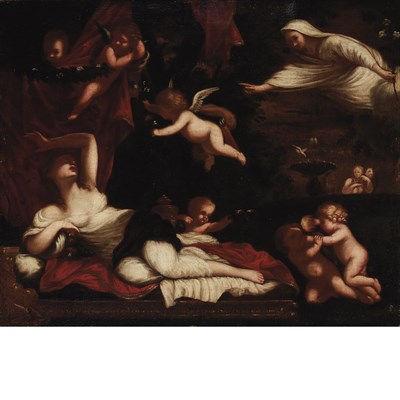 Lot 16 - Neapolitan School 17th Century Allegory of...