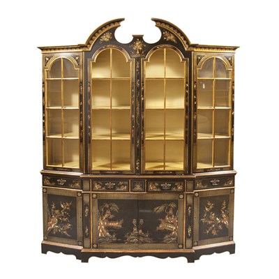 Lot 340 - Georgian Style Chinoiserie Decorated...