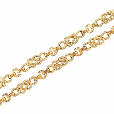 Lot 8 - Long Gold Chain Necklace