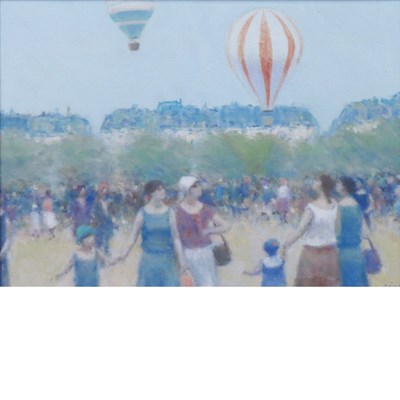 Lot 23 - Andre Gisson American, 1921-2003 Hot Air...