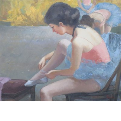 Lot 2 - Madeleine Avril French, b. 1954 Ballerina...