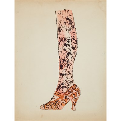 Lot 203 - Andy Warhol A LA RECHERCHE DU SHOE PERDU (F./S....