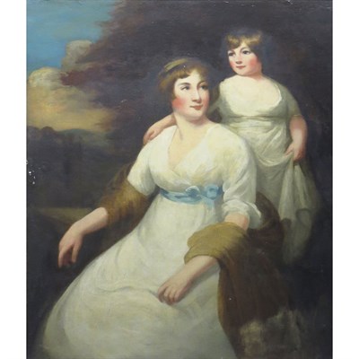 Lot 58 - Attributed to John Hoppner Mother and Daughter...