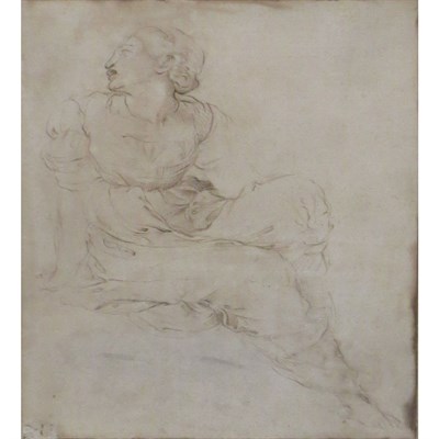 Lot 5 - Central Italian School 16th Century Seated...