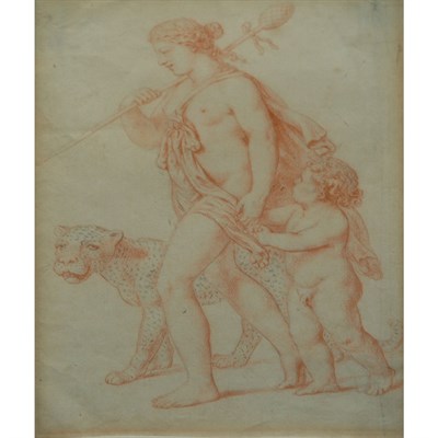 Lot 39 - French School 17th/18th Century A Maenad...