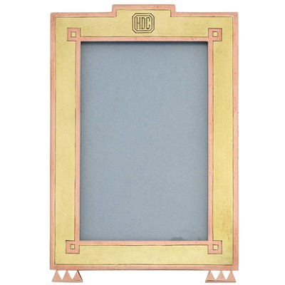 Lot 65 - Two-Color Gold Photo Frame, Cartier
