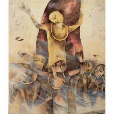 Lot 72 - Shuvaprasanna Bhattacharya Indian, b. 1947...