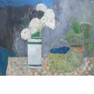 Lot 3 - Guy Bardone French, b. 1927 Les Tulipes Noires,...