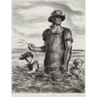 Lot 37 - John Steuart Curry OUR GOOD EARTH (C. 36)...