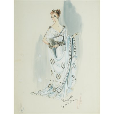 Lot 616 - [COSTUME DESIGN] ROSE, HELEN. Group of five...