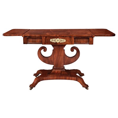 Lot 540 - Biedermeier Mahogany Sofa Table Circa 1830 The...
