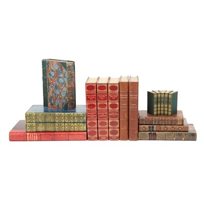 Lot 348 - [FINE BINDINGS] Group of approximately...