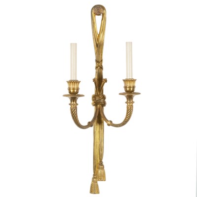 Lot 321 - Pair of Neoclassical Style Gilt-Metal...