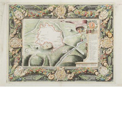Lot 607 - [MAP - ATHENS] Pianta della Citta e Fortezza d'...