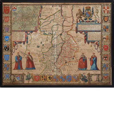 Lot 639 - [MAPS] SPEED, JOHN. Cambridgeshire. London:...