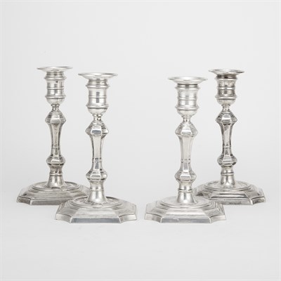 Lot 235 - Set of Four American Sterling Silver...