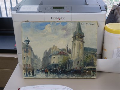 Lot 91 - Merio Ameglio Italian, 1897-1970 (i) Eglise St....