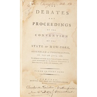 Lot 158 - [CONSTITUTION - HAMILTON, ALEXANDER] The...