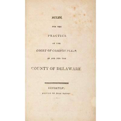 Lot 56 - [NEW YORK - SUPREME COURT] Rules of the...
