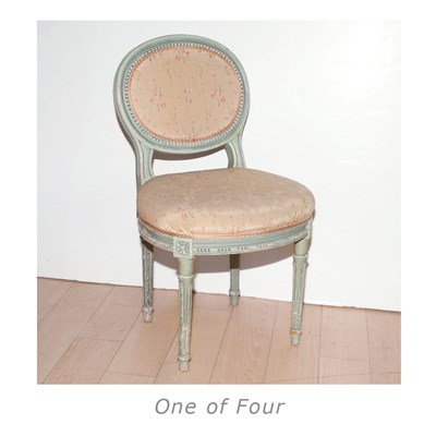 Lot 431 - Two Louis XV Style Carved Child's Chairs One...