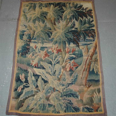 Lot 676 - Aubusson Verdure Tapestry Panel France, 18th...