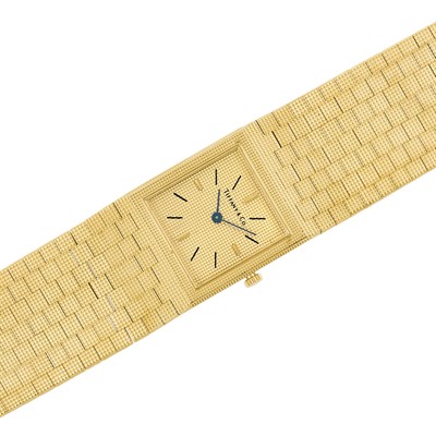 Lot 137 - Gentleman's Gold Wristwatch, Tiffany & Co., Piaget