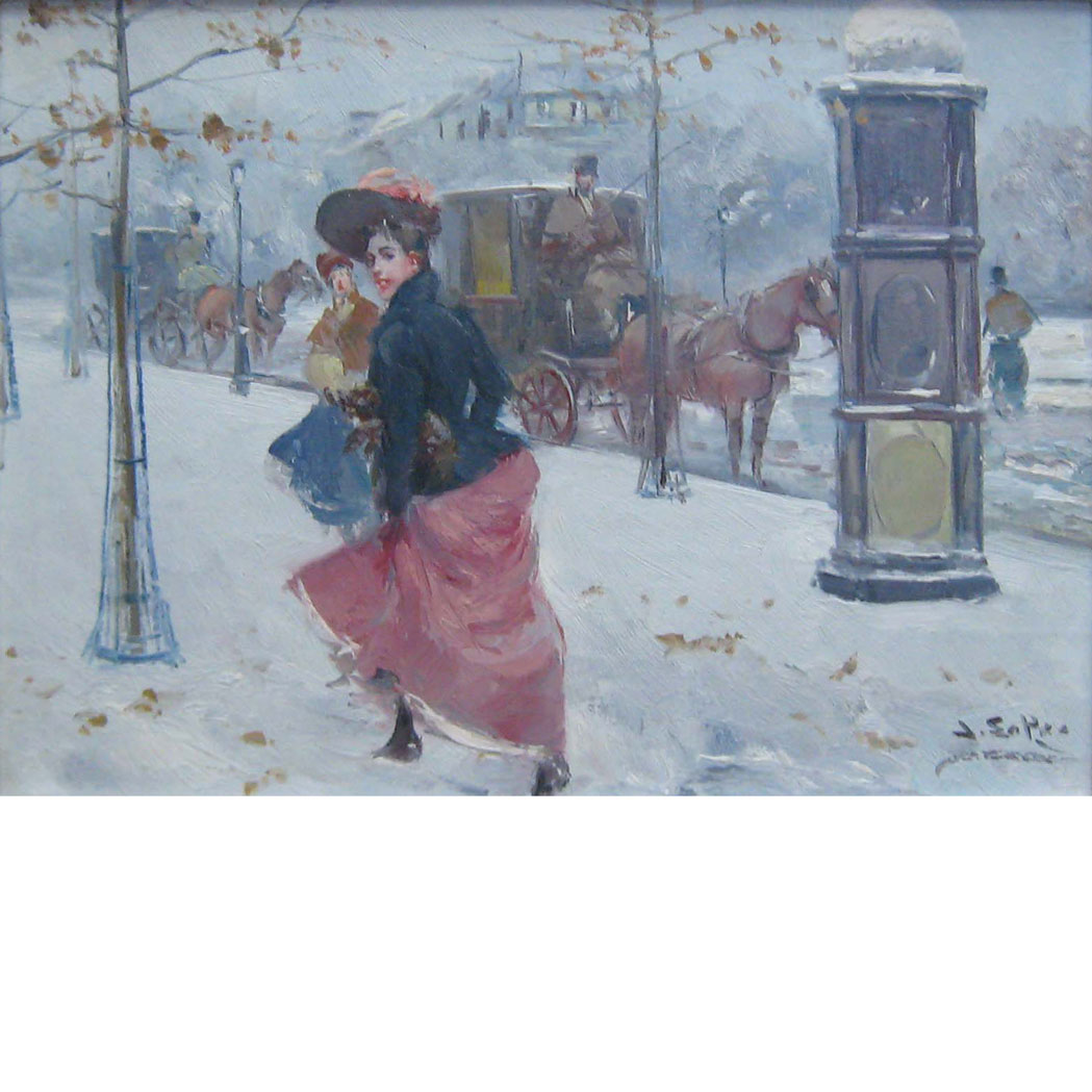 Lot 75 - Juan de la Cruz Soler Spanish, b. 1951 Winter,...