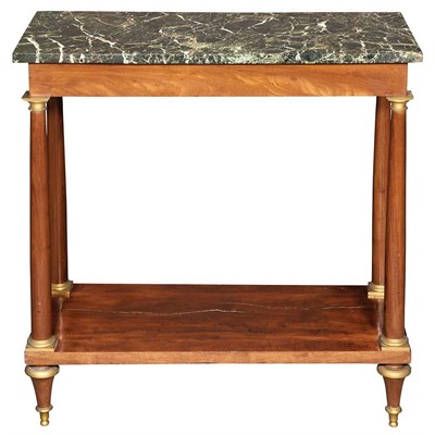 Lot 480 - Louis XVI Fruitwood Console Stamped V.J.C....