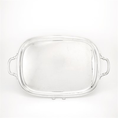 Lot 470 - American Sterling Silver Two-Handled Tray...