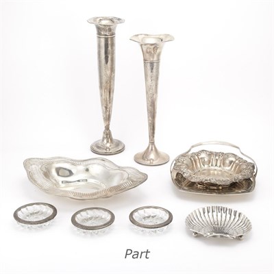 Lot 463 - Group of American Sterling Silver Table...