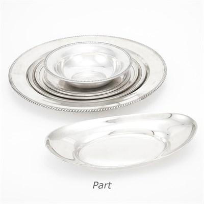 Lot 493 - Group of American Sterling Silver Table...