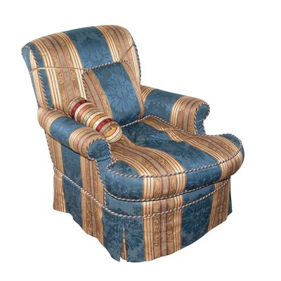 Lot 416 - Upholstered Club Chair