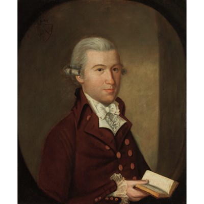 Lot 228 - English School 18th Century Portrait of a...