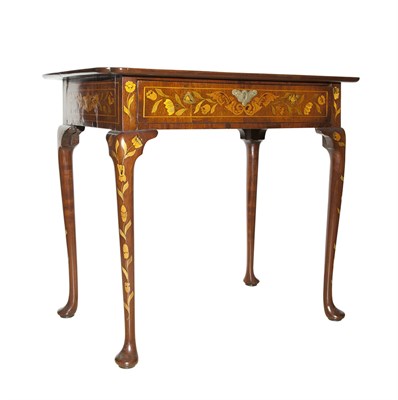 Lot 566 - Dutch Style Inlaid Mahogany Tea Table Height...