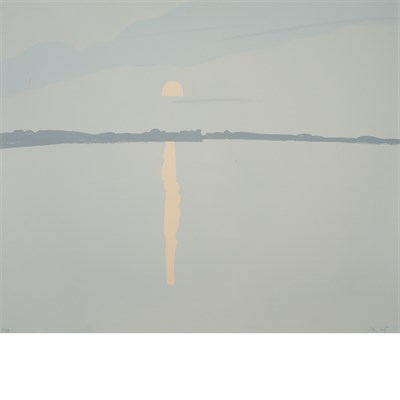 Lot 76 - Alex Katz SUNSET, LAKE WESSERUNSET 2 (M. 59; S....